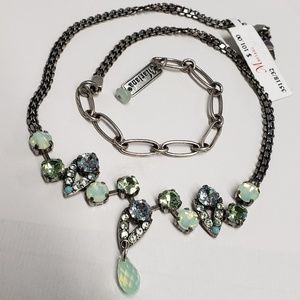 Mariana Jewelry Mojito Silver Plated Necklace NWT